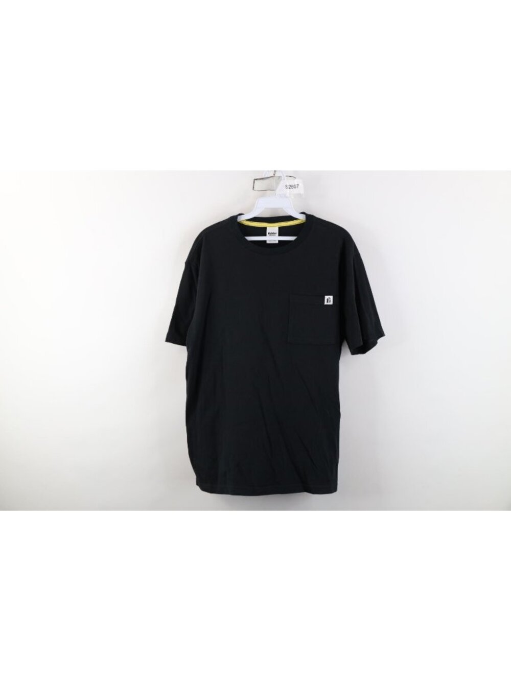 Bonobos Fielder Mens Medium Faded Boxy Fit Short Sleeve Pocket T-Shirt Black